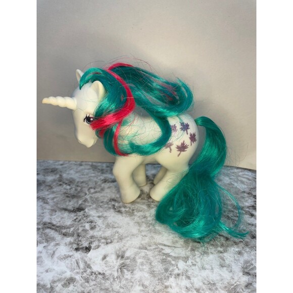 My Little Pony G1 Vintage Gusty Unicorn Glitter Symbols 1984 - Picture 1 of 7